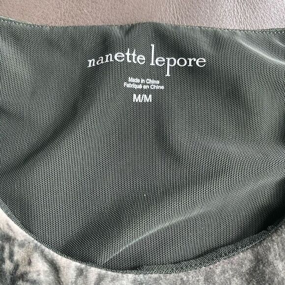 Nanette Lepore Green Aztec Cop Tank Top - Picture 6 of 8